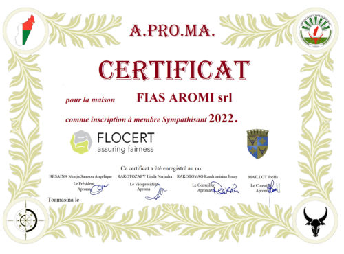 FIAS socio simpatizzante A.PRO.MA-2022